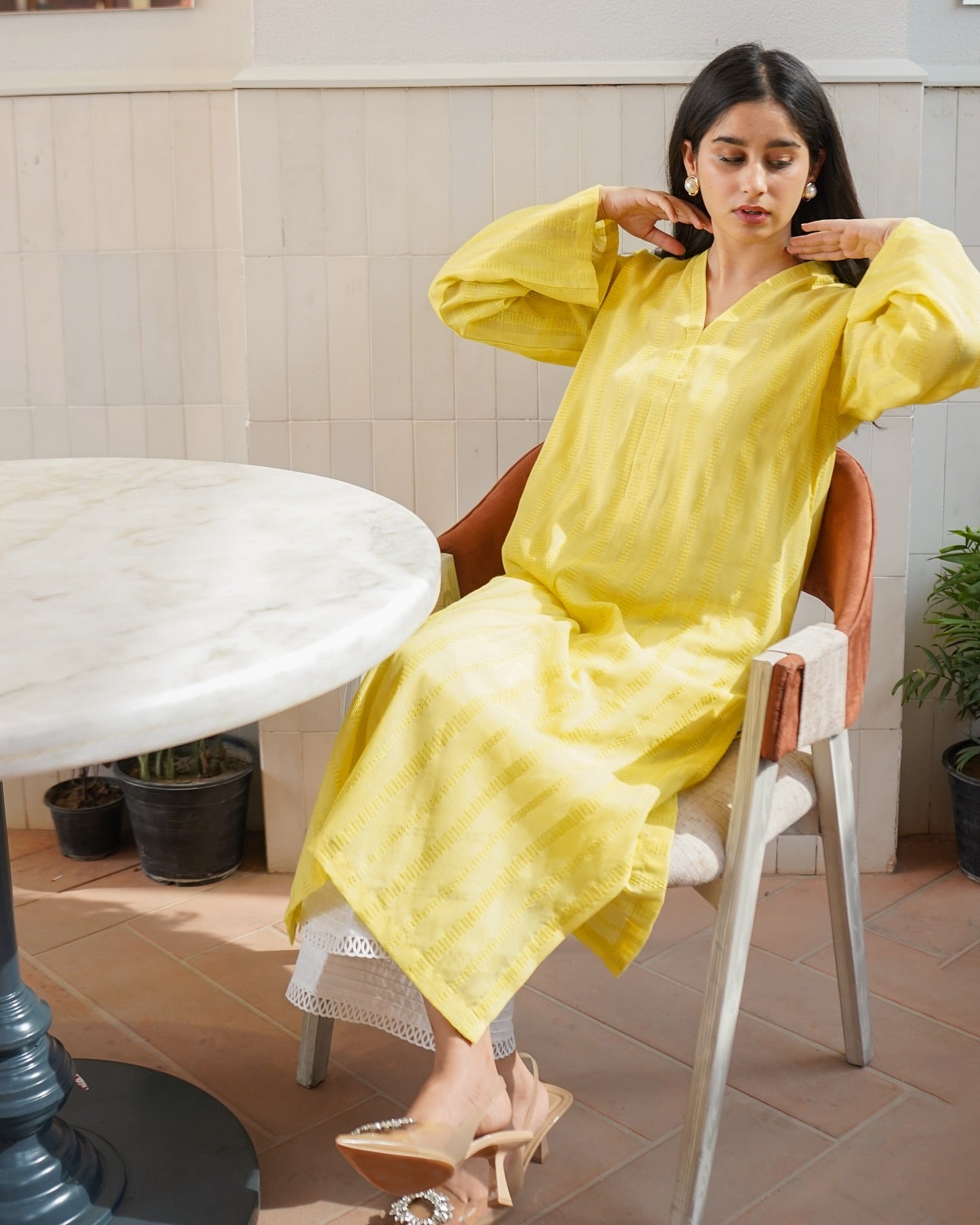 Lime Green Shirt with pants